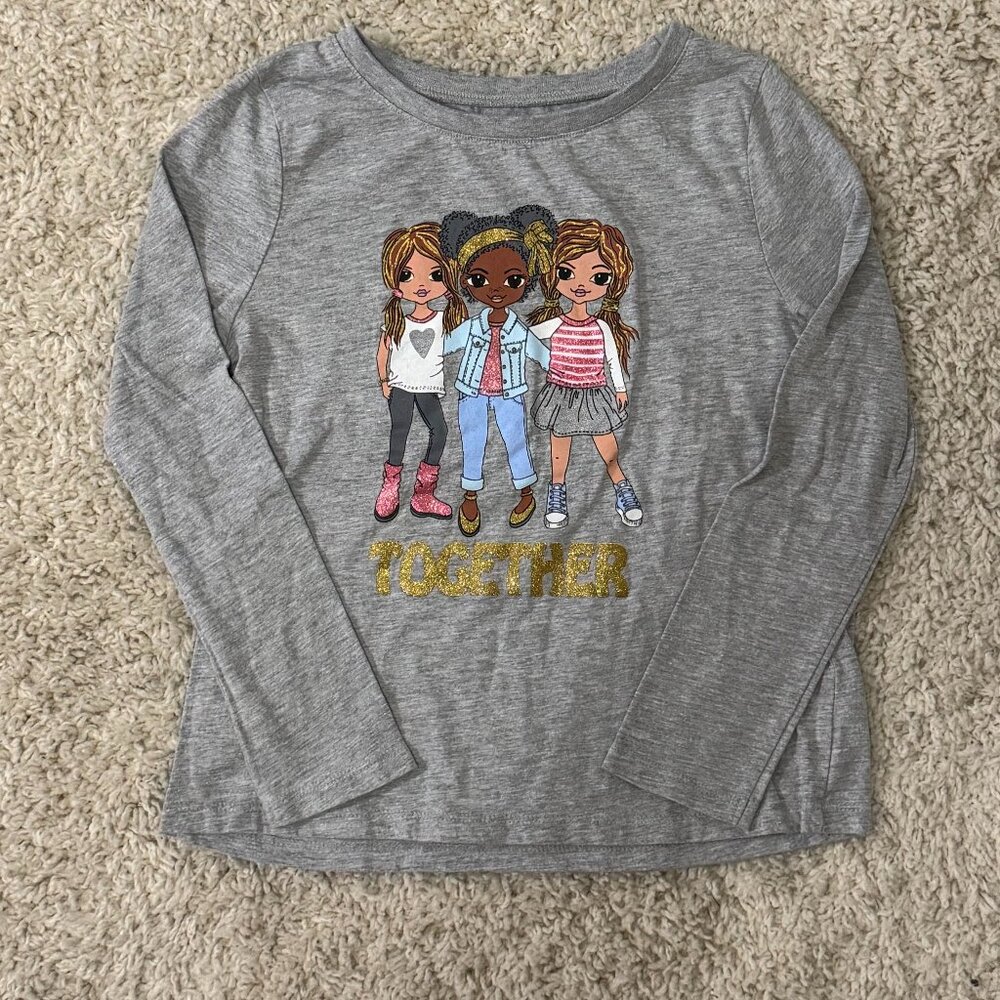Lucky Penny Girls Long Sleeve Tee Size 10
